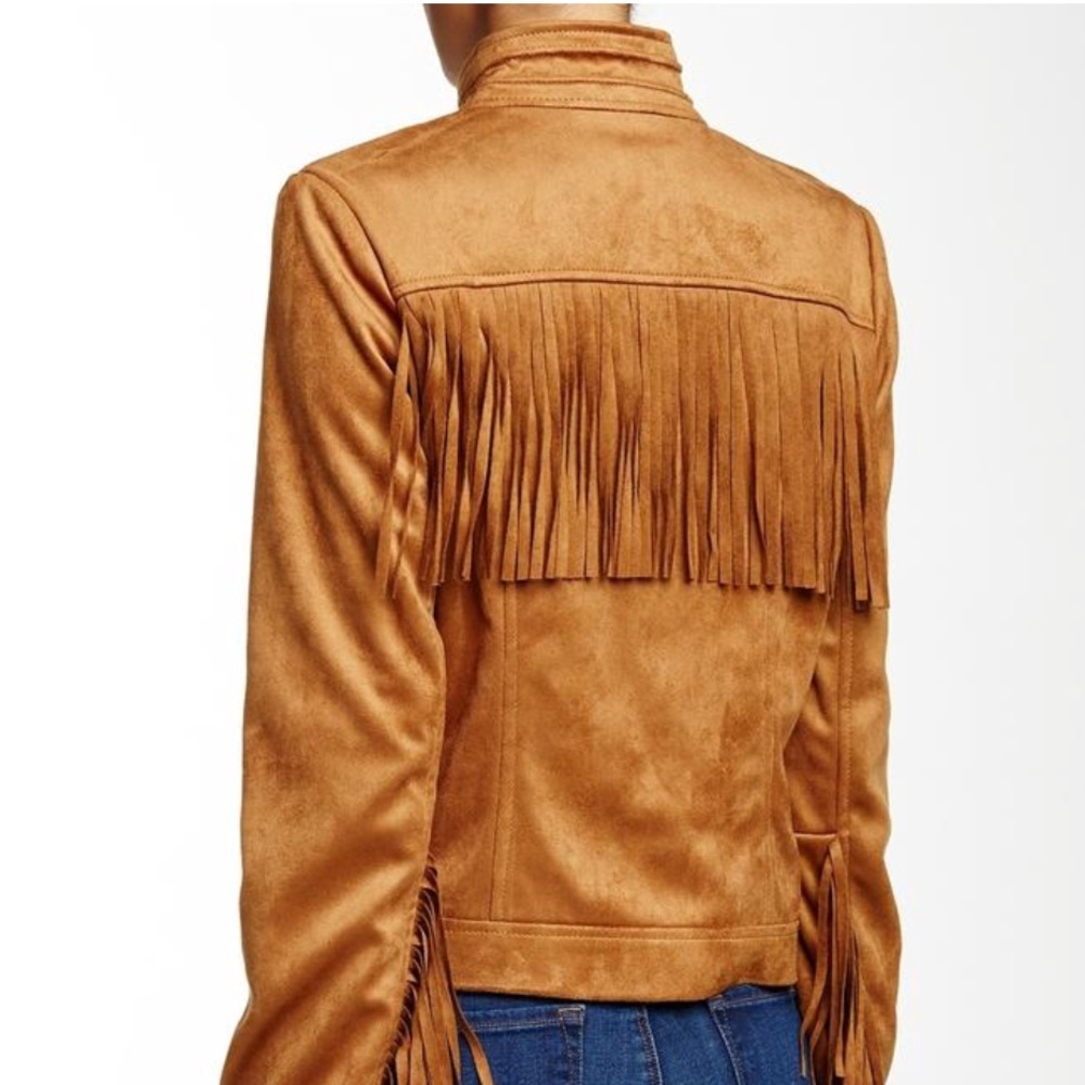 Vegan Suede Jacket - image 3